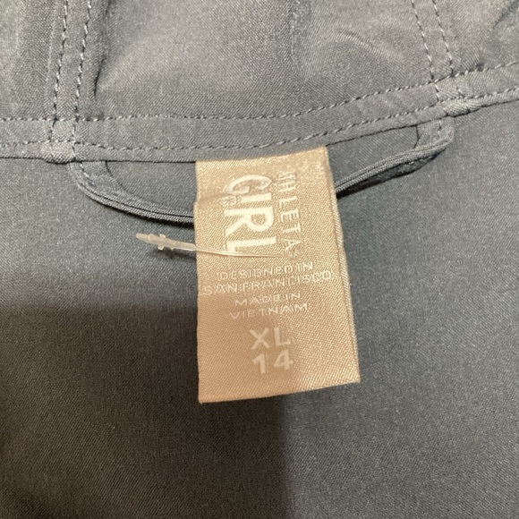 🐲💙Athleta Girl Ready Go Hoodie Romper - Picture 4 of 11